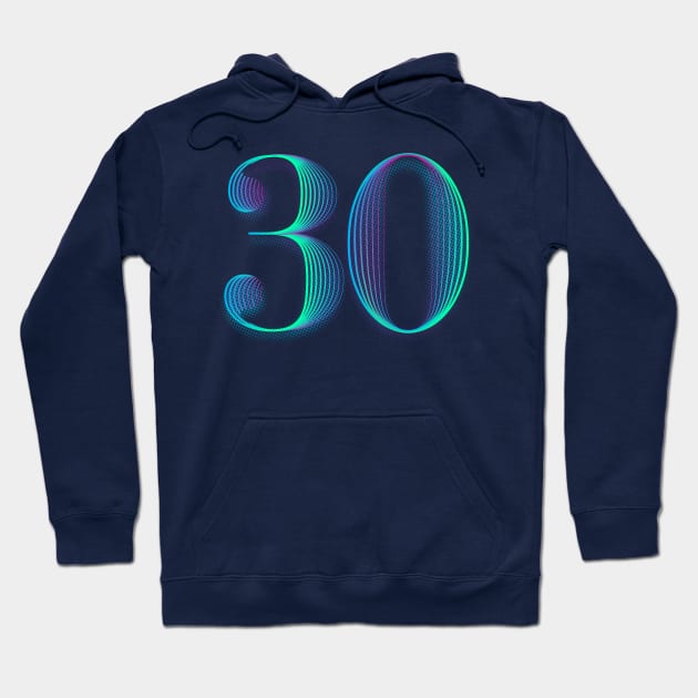 30 blended Hoodie by MplusC